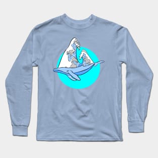 Blue Whale Long Sleeve T-Shirt